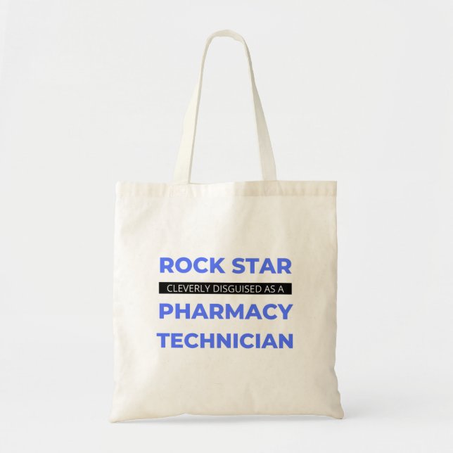 Rock Star wird clever als Apotheke in Tech 2 getar Tragetasche (Vorne)