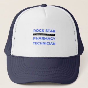 Rock Star wird clever als Apotheke in Tech 2 getar Truckerkappe