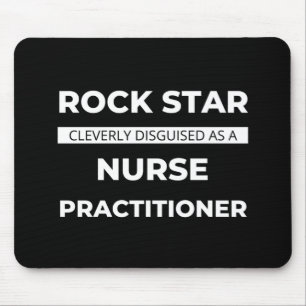 Rock Star wird clever als Krankenschwester verklei Mousepad