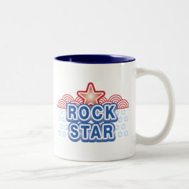 Rock Star Zweifarbige Tasse