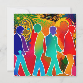 Rock Stars Feiertagskarte