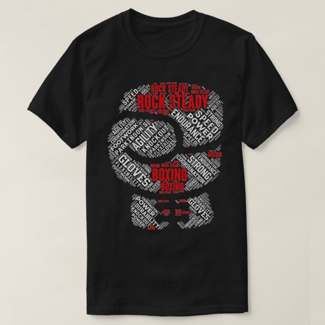 Rock Steady Boing Glove Parkinson  T-Shirt (Design vorne)