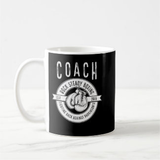 Rock Steady Boxing Coach Kampfflugzeug Parkinson's Kaffeetasse