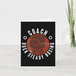 Rock Steady Boxing Coach Karte