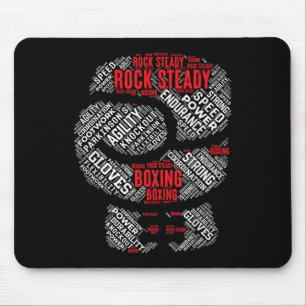 Rock Steady Boxing Glove Parkinsons Mousepad