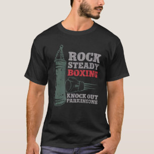 Rock Steady Boxing Knock out Parkinsons Boxing T-Shirt