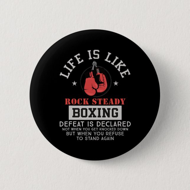 Rock Steady Boxing Parkinson 2 Button (Vorderseite)