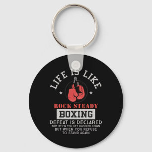 Rock Steady Boxing Parkinson 2 Schlüsselanhänger