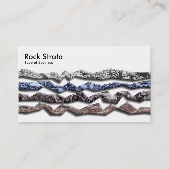 Rock Strata 3 Visitenkarte (Vorderseite)