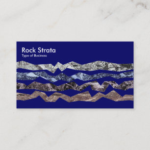 Rock Strata - Tiefe Marine Visitenkarte
