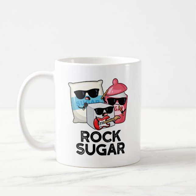Rock Sugar Funny Food Puff Kaffeetasse (Links)