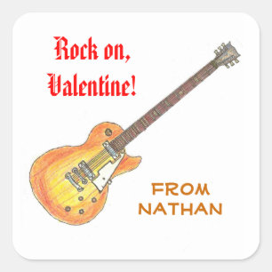 Rock sur sticker Valentine