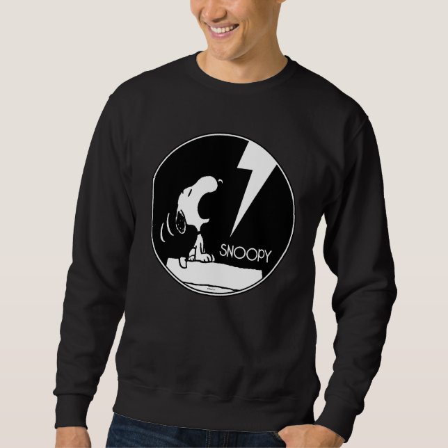 Rock-T-Shirts | Snoopy Howling Sweatshirt (Vorderseite)