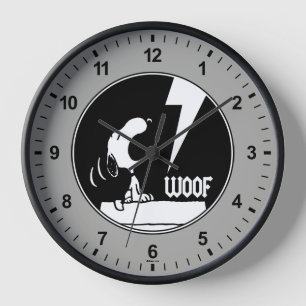 Rock-T-Shirts Snoopy Howling Uhr