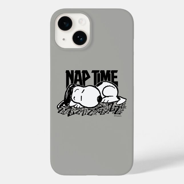 Rock-T-Shirts | Snoopy Nickerchen Time Case-Mate iPhone 14 Hülle (Rückseite)