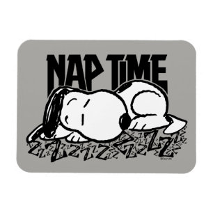 Rock-T-Shirts   Snoopy Nickerchen Time Magnet