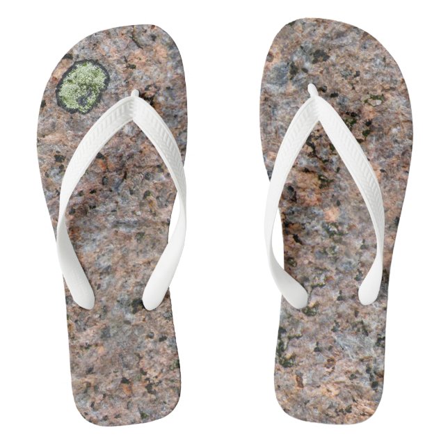 Rock Texture Geology Foto Flip Flops (Fußbett)