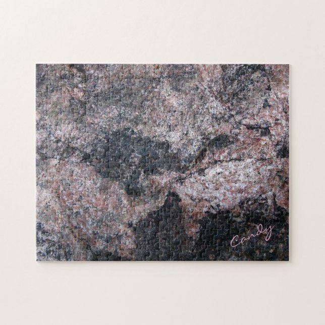 Rock Texture Pink Candy Challenge (Horizontal)