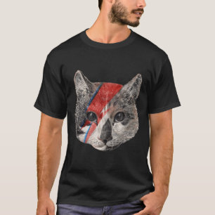 Rock the Bowie Cat Angepasst T - Shirt.png T-Shirt