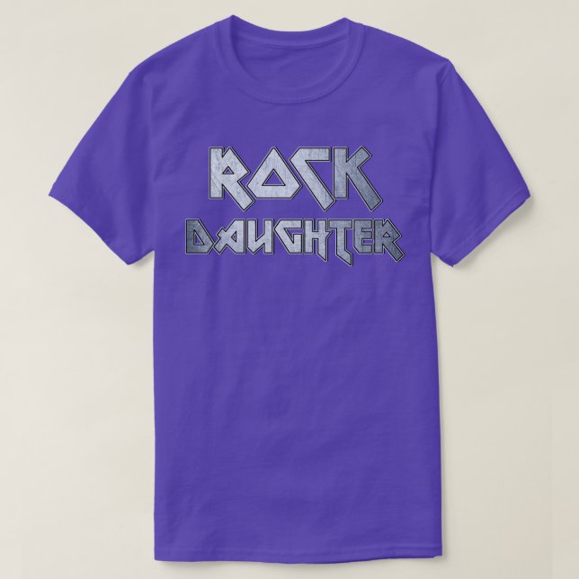 Rock-Tochter T-Shirt (Design vorne)