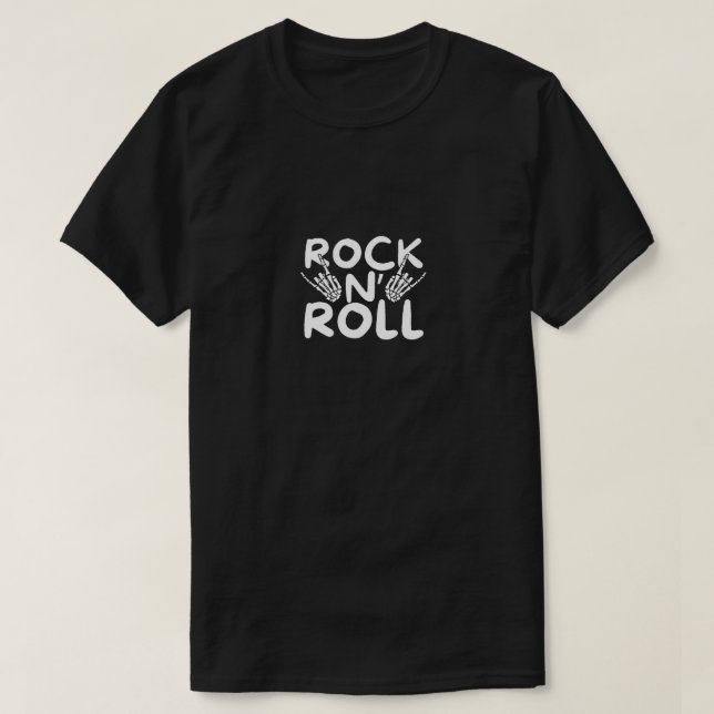 Rock und Roll T-Shirt (Design vorne)