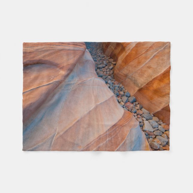 Rock Valley Staat Park Nevada Fleecedecke (Vorderseite (Horizontal))