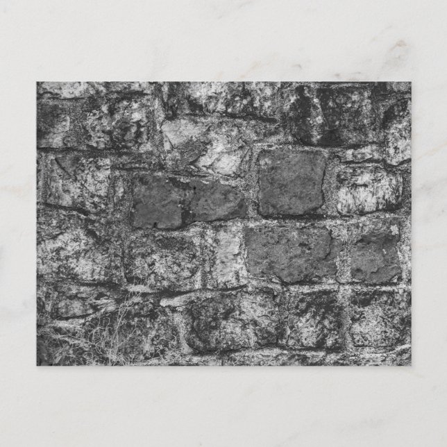 Rock Wall Postkarte (Vorderseite)