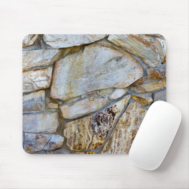 Rock Wall realistische Textur Rockhound Fotografie Mousepad (Mit Mouse)