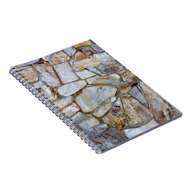 Rock Wall realistische Texturfotografie Notizblock (Rechte Seite)