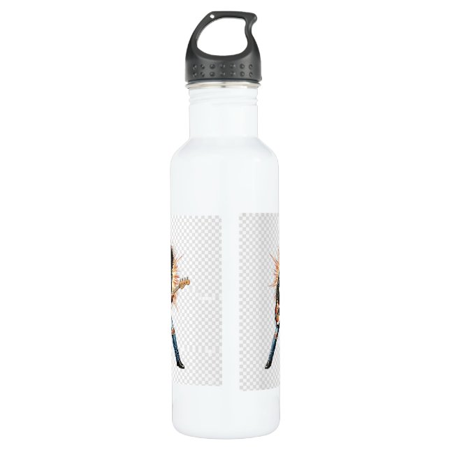 Rock water bottle edelstahlflasche (Vorderseite)