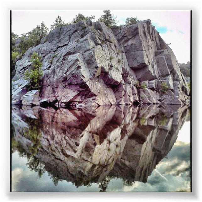 Rock Water Fotodruck (Vorne)