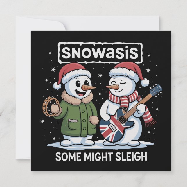 Rock Weihnachten SNOWASIS Einige mögen Schlitten f (Vorderseite)