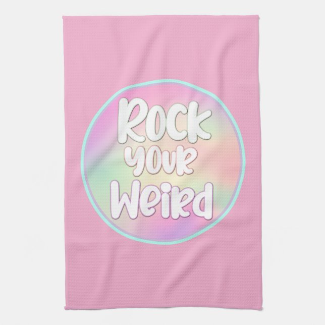 Rock your merkmal geschirrtuch (Vertikal)