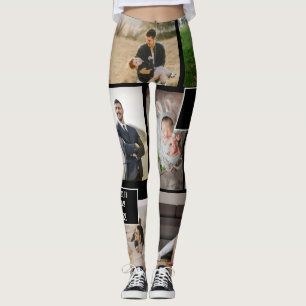 Rock Your Story : Leggings Collage De 9 Photo Pers