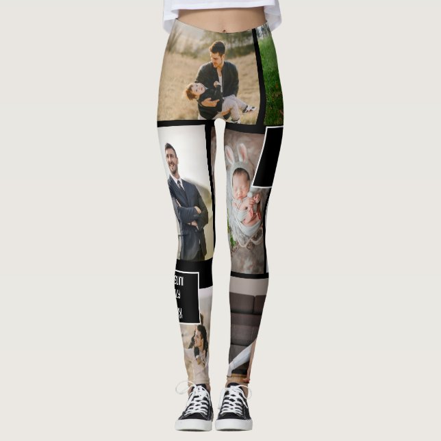 Rock Your Story : Leggings Collage De 9 Photo Pers (Devant)