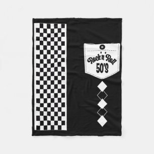 Rockabilly Bowling 50er Jahre Sock Hop Kostüme Gre Fleecedecke