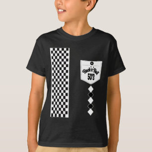 Rockabilly Bowling 50er Jahre Sock Hop Kostüme Gre T-Shirt