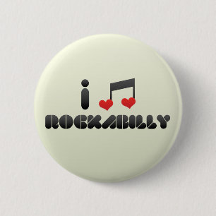 Rockabilly Button