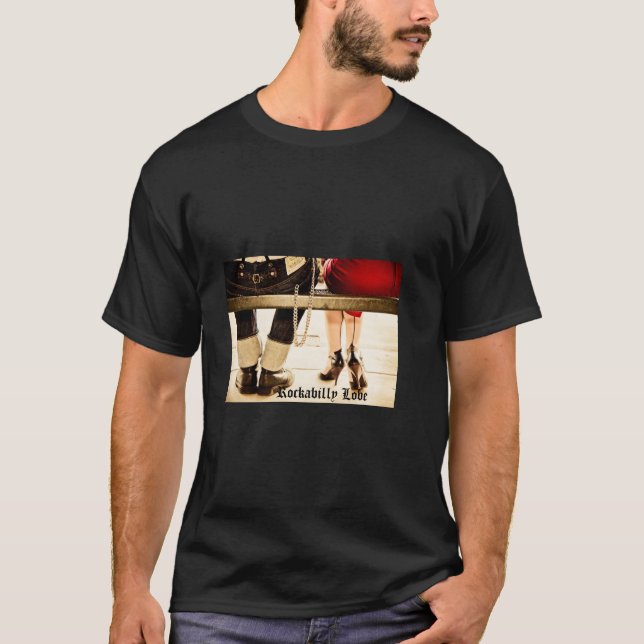 Rockabilly die Liebe-T - Shirt der Männer (Vorderseite)