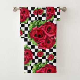 Rockabilly floral d'amour de bouquet de roses
