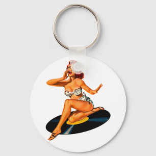 Rockabilly Goddess Schlüsselanhänger