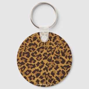 Rockabilly Leopardendruck Geschenke & Sammlerstück Schlüsselanhänger