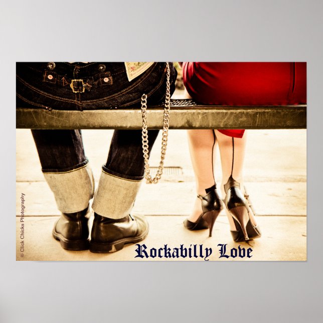 Rockabilly Love Poster (Vorne)