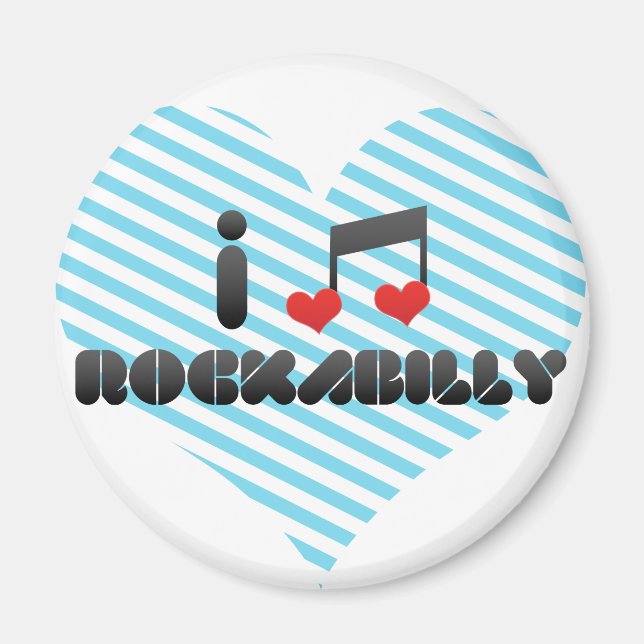 Rockabilly Magnet (Vorne)