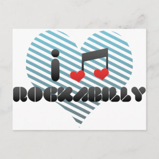 Rockabilly Postkarte