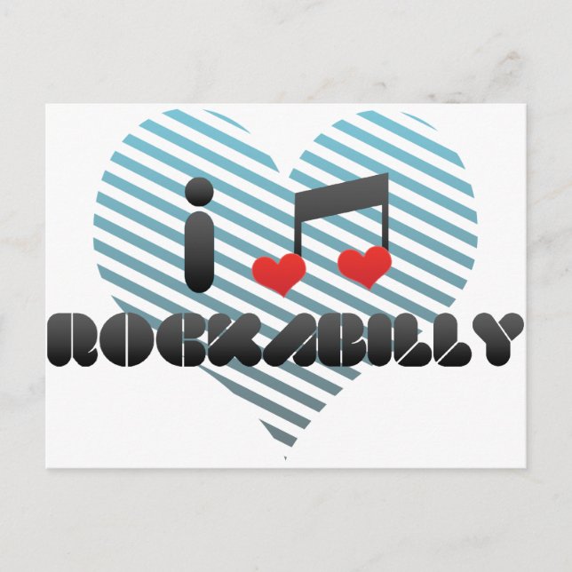 Rockabilly Postkarte (Vorderseite)