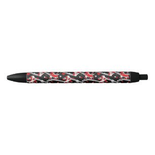 Rockabilly Retro Roller Skaten Kugelschreiber