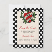 Rockabilly save the Date