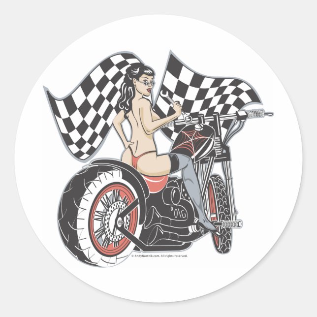 Rockabilly Sticker (Vorderseite)