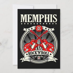 Rockabilly Style Memphis gibt Retro Country Music Einladung